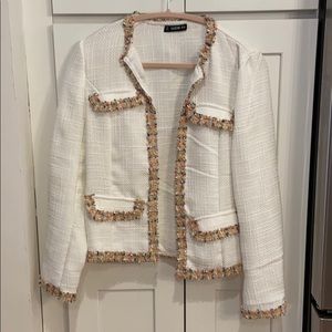 White blazer